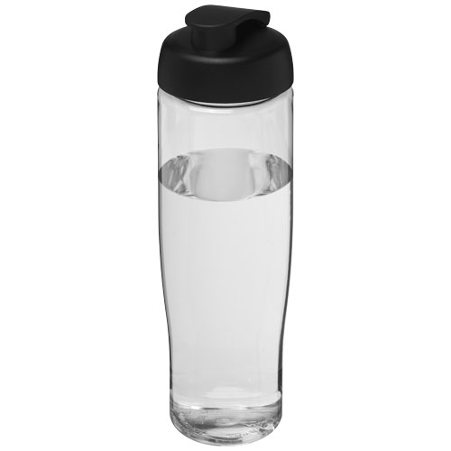 Bouteille de sport publicitaire 700ml H2O Active® Translucide et Noir